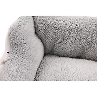 holiday cuddler pet bed