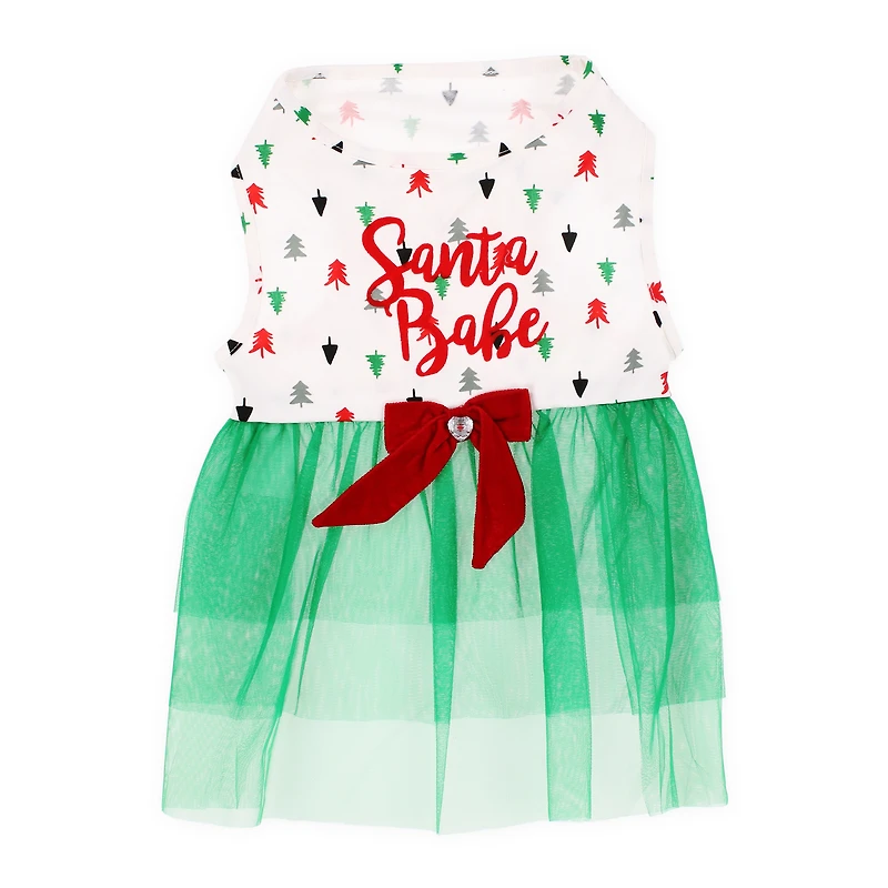 christmas dog dress