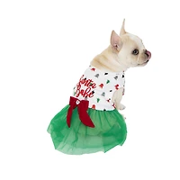 christmas dog dress