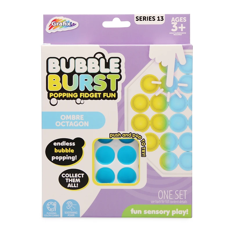 bubble burst fidget popper series 13