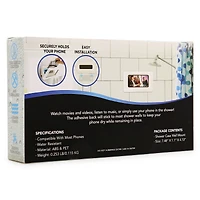 wall mount shower phone holder