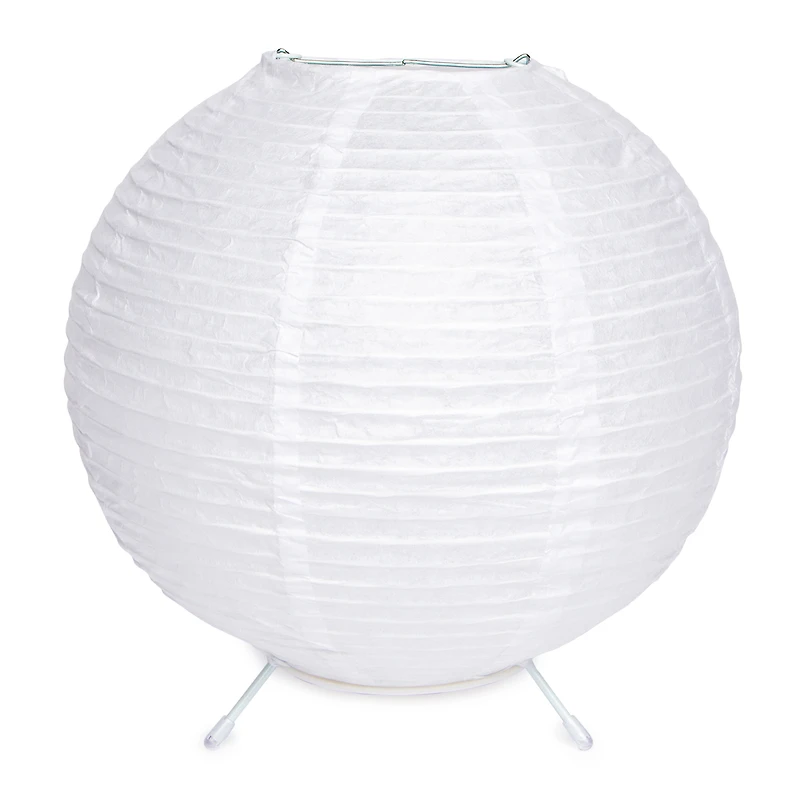 9in round LED paper lantern globe light