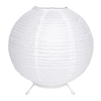 9in round LED paper lantern globe light