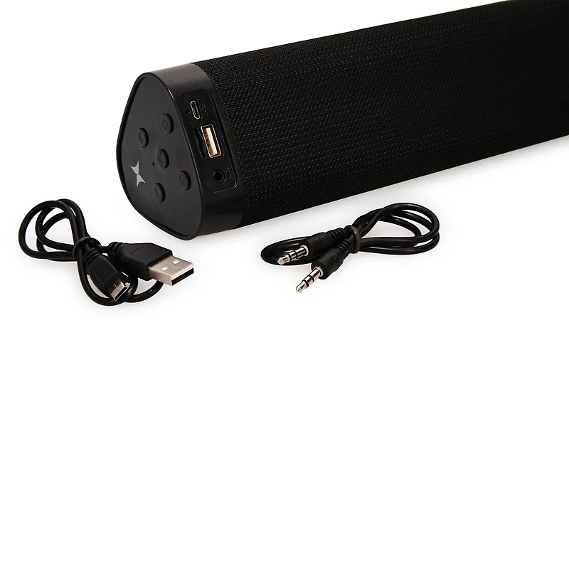 16.5in bluetooth® sound bar speaker with dual drivers
