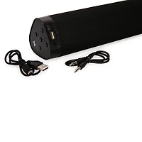16.5in bluetooth® sound bar speaker with dual drivers