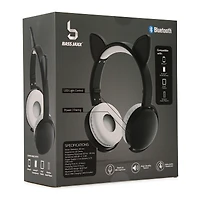 Color-Change LED Cat Ear Bluetooth® Headphones With Mic
