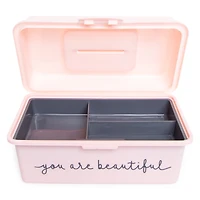 makeup storage box - 'you are beautiful'