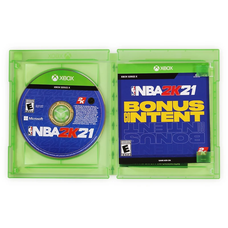 NBA® 2K21 video game for xbox series x®