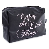 makeup bag 11in x 7.5in - enjoy
