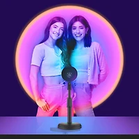 exclusive Dixie & Charli collection rainbow sunset lamp