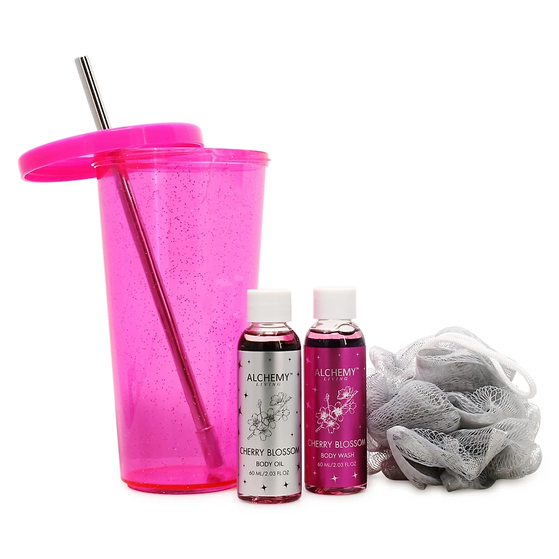 Alchemy Living™ Bath Treats Tumbler Gift Set