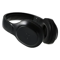 bluetooth® wireless charging headphones with mic - black