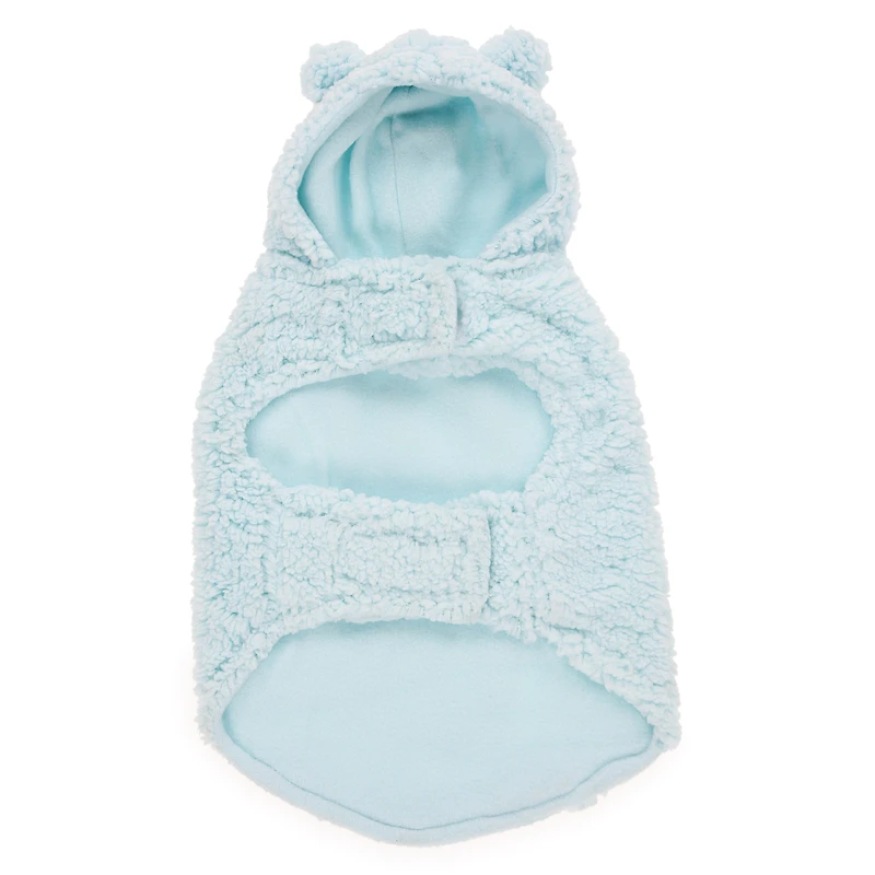 teddy bear fleece pet hoodie