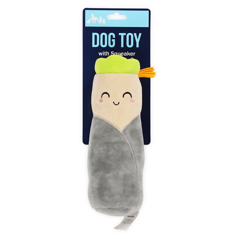 taco/burrito foodie plush squeaky dog toy Five Below
