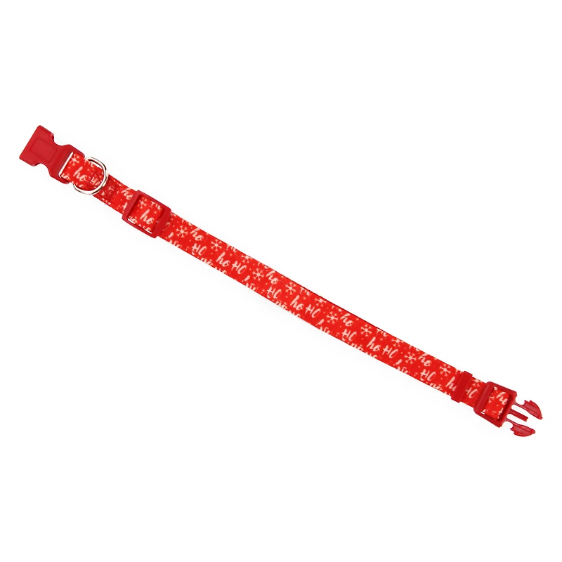 cute holiday dog collar