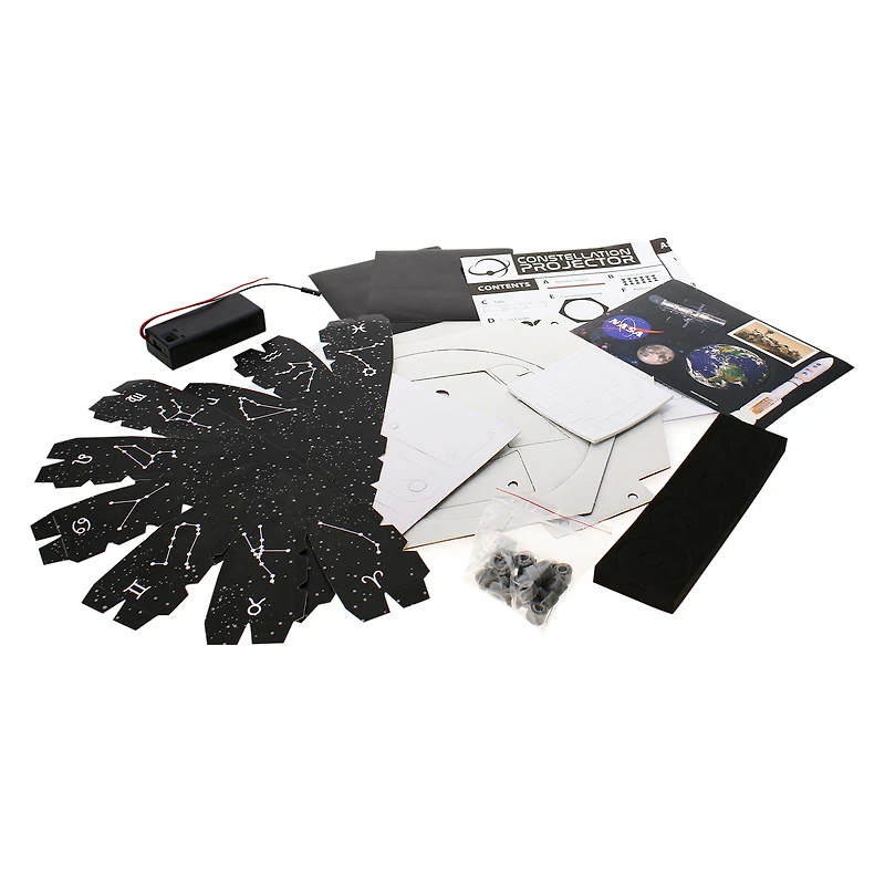 constellation projector with NASA® stickers