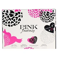 pink fantasy bath & body gift set