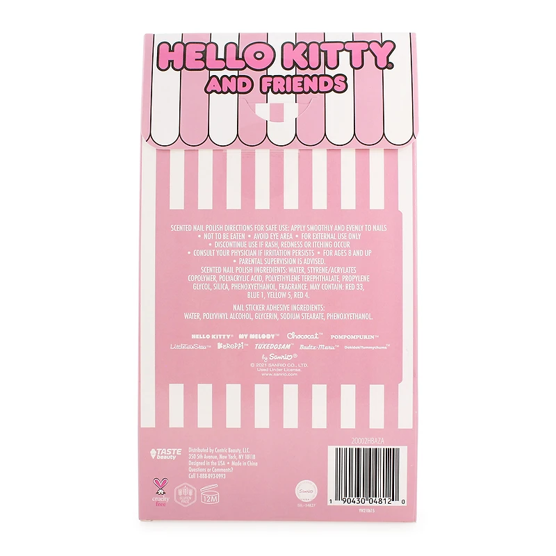 hello kitty® and friends scented nail polish set