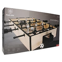 five oak™ wooden tabletop foosball game 20in x 12in