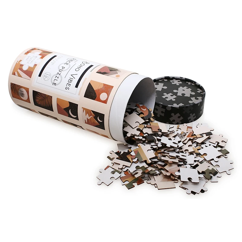 500-piece puzzle tube