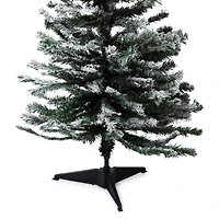 4ft flocked artificial christmas tree