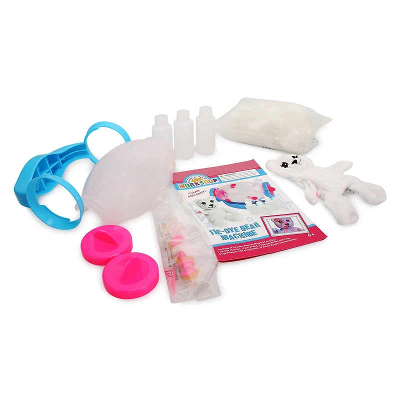 build-a-bear tie-dye bear machine