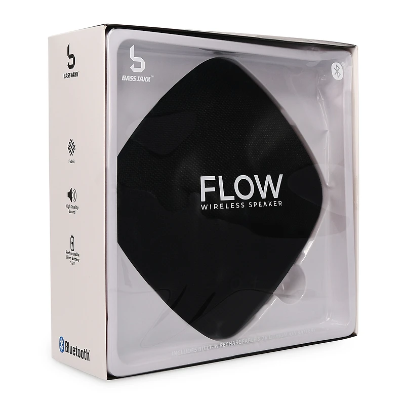 flow bluetooth® wireless fabric speaker - teal