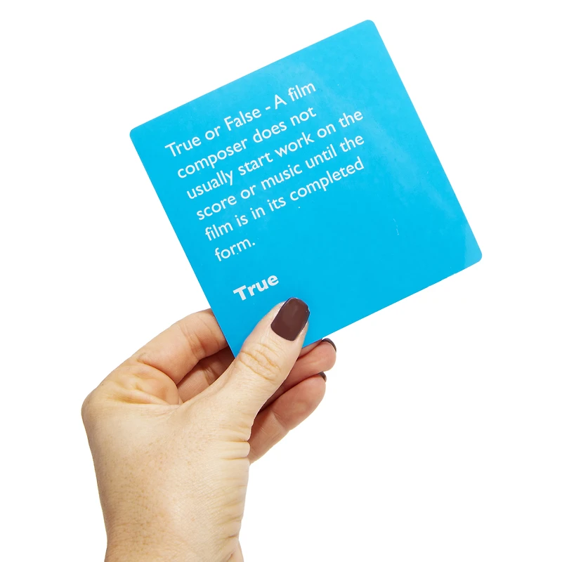 4 in 1 trivia game cards set