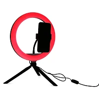 10-inch LED Color-Change Ring Light With Phone Mount & Remote