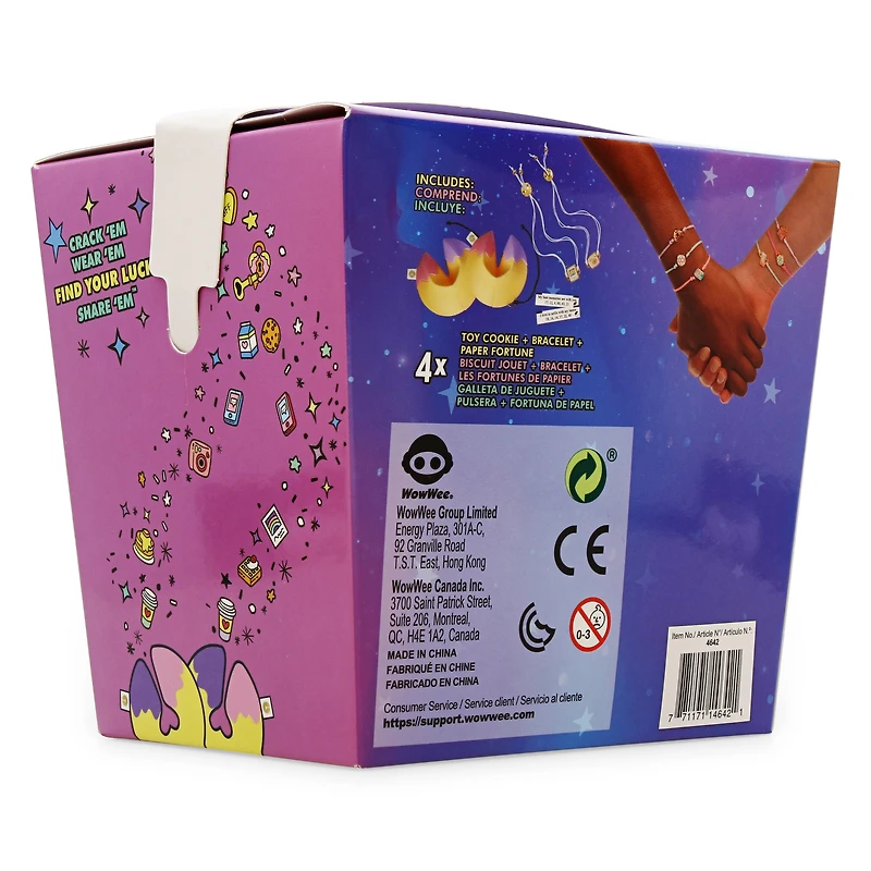 lucky fortune wear your luck 4-pack bff series bracelets blind bag