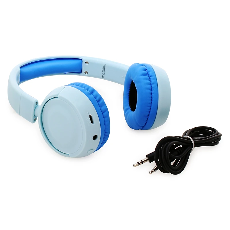 2 in 1 wireless & wired kid-safe headphones