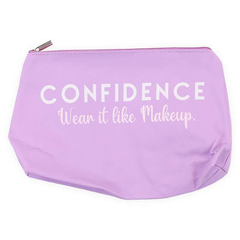 Mauve Makeup Bag 13.25in - Confidence