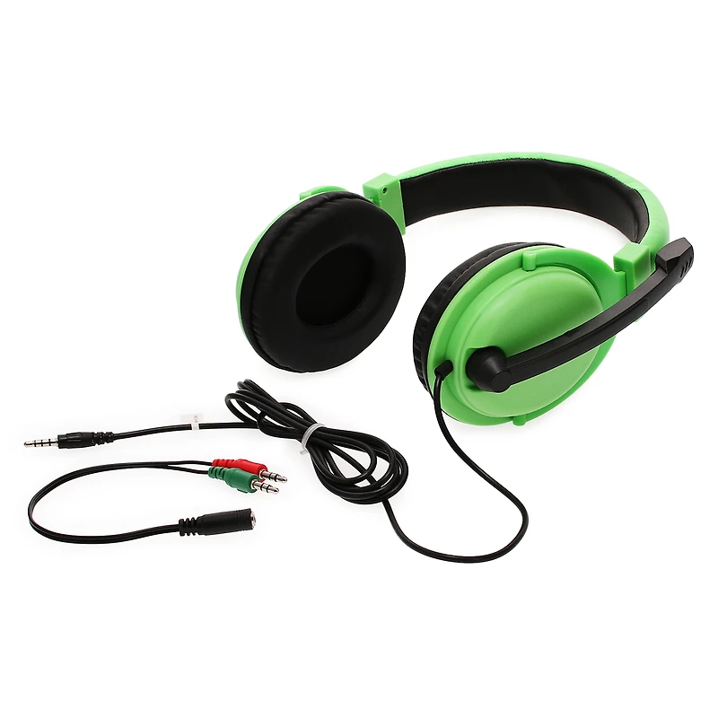Titan™ Glow The Dark Gaming Headset, Universal Compatibility