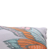 butterfly throw pillow 14in