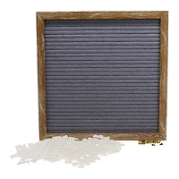 wood frame cafe message board 10in x 10in