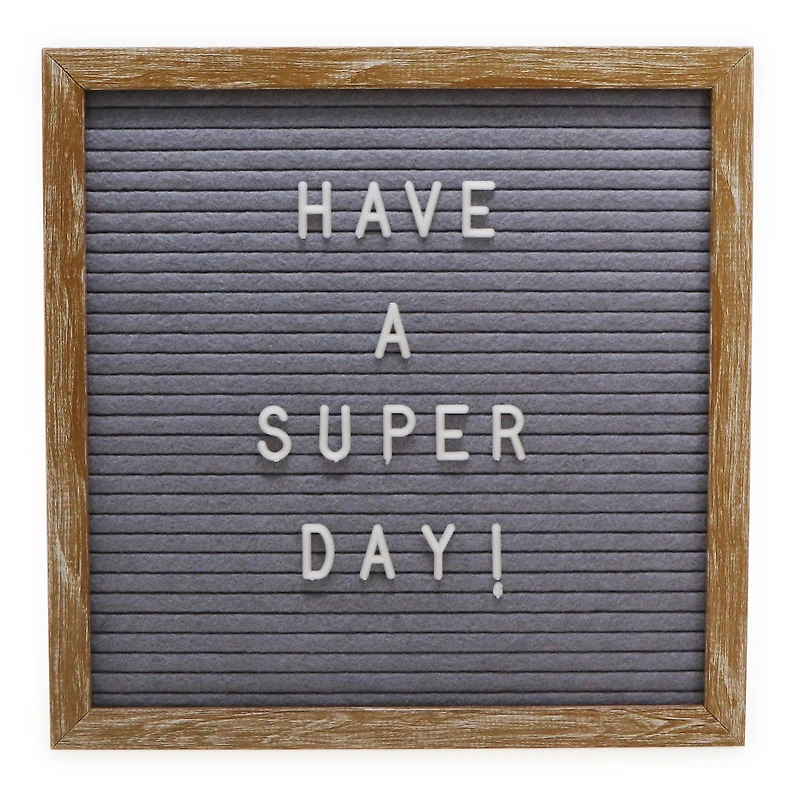 wood frame cafe message board 10in x 10in