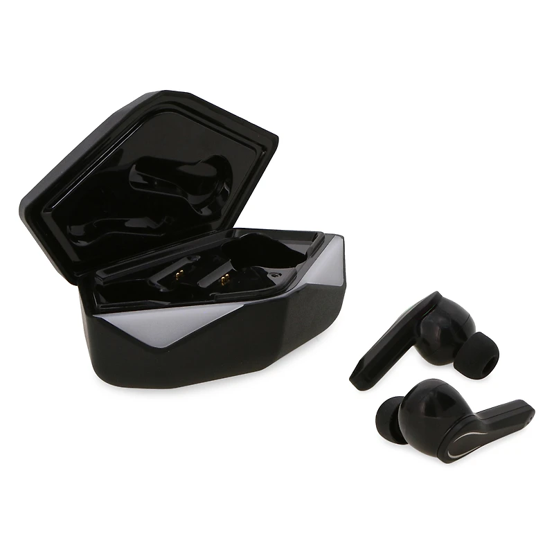 zone gaming LED wireless earbuds with mic & LED case