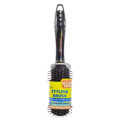 rainbow electroplate styling brush