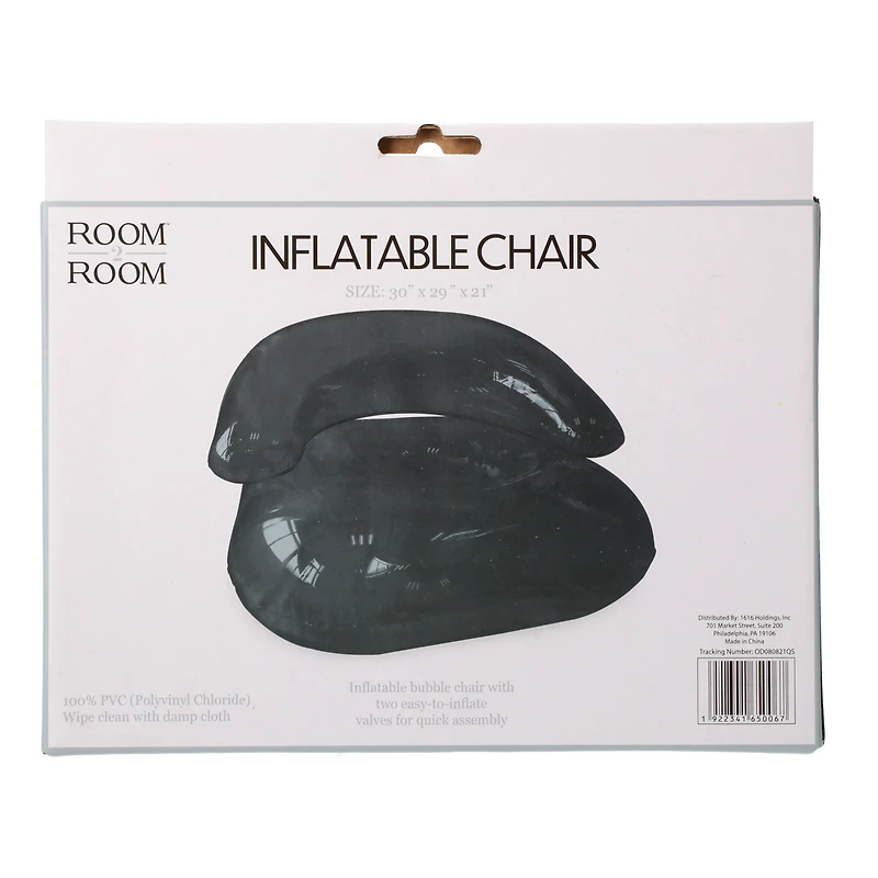 inflatable chair 30in x 29in 21in