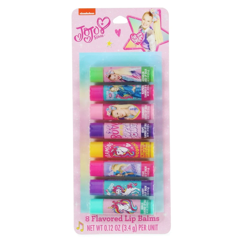 jojo siwa™ flavored lip balm 8-count