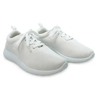 Ladies Black Jersey Fabric Sneakers