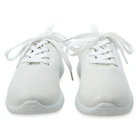 Ladies Black Jersey Fabric Sneakers