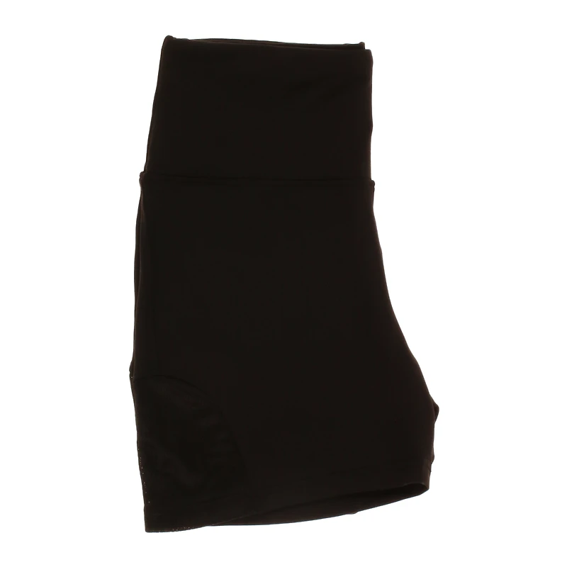 gray active training shorts - medium