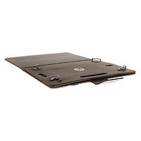 9in to 10in tablet folio case - black