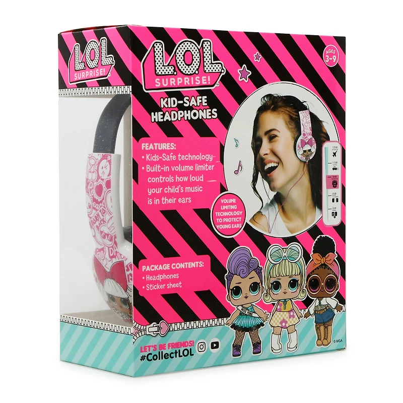 l.o.l. surprise!™ kid-safe headphones