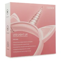 LED light up headphones - unicorn/cat