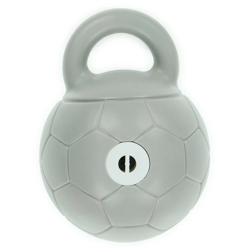 soccer ball giggler dog toy