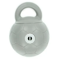 soccer ball giggler dog toy