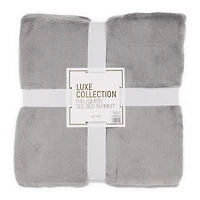 luxe collection full/queen blanket 88in x 92in
