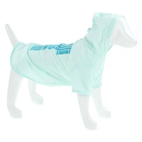 pink 'lazy daze' spa day pet hoodie - large
